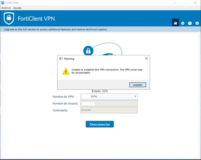 Claims to have unauthorized fortinet vpn